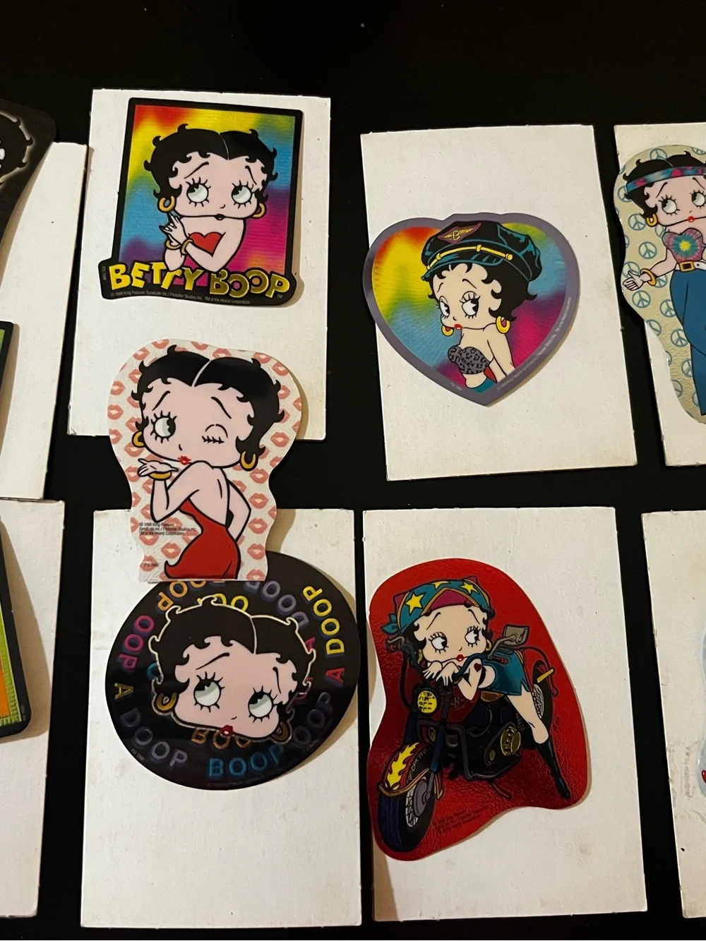 Betty Boop Red and Black  Supplies & Collectible Set